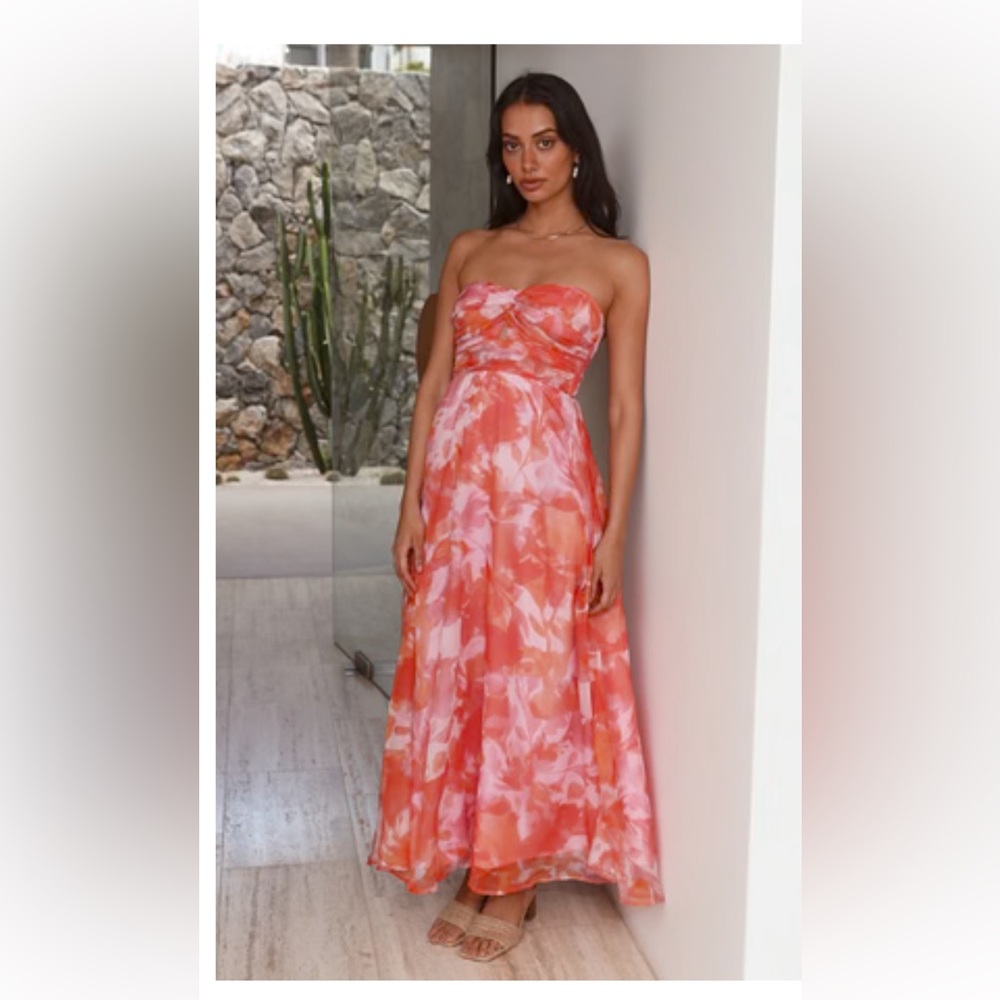 Fortunate One strapless dress